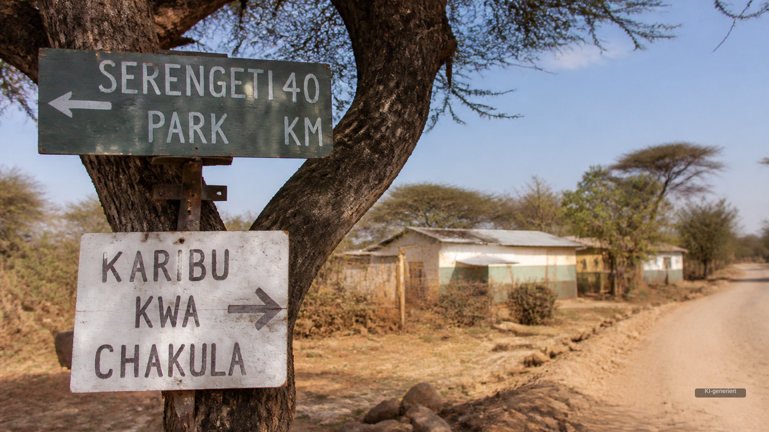 Wie verständigt man sich auf Afrika-Reisen? (KI-generiertes Bild)